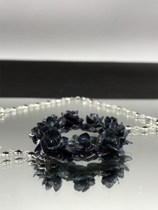 Комплект ожерелье + серьги Энигма NB24