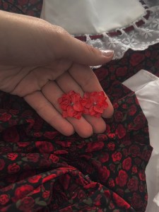 Серьги КРАСНЫЙ БАРХАТ SG31