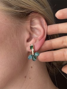 Серьги ЛЕТОПИСЬ ЛИСТВЫ SG47