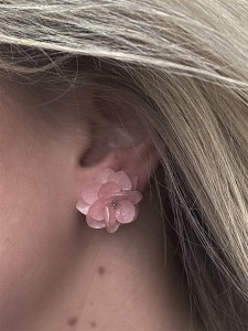 Серьги РОЗОВЫЙ ШЁПОТ SG44